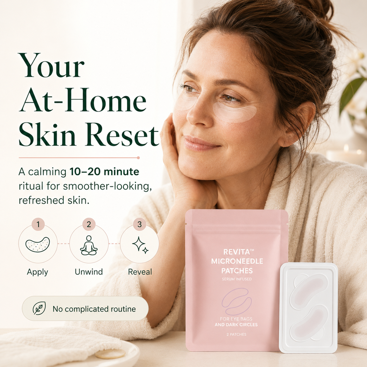 Revita™ Microneedle Glow Patches